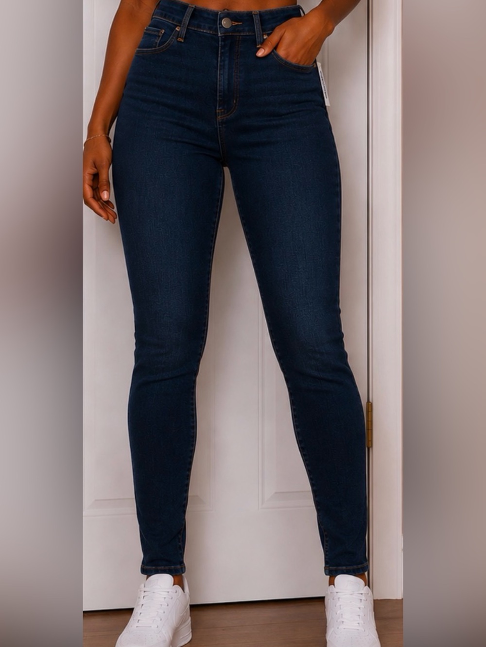 Old Navy Tall High-Rise Dark Blue Pop Icon Skinny Jeans